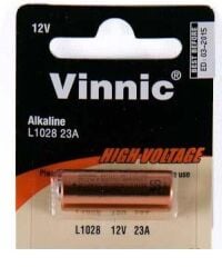 Vinnic Alkaline L1028 23A 12v Pil