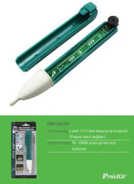 Proskit Nt-306 Temassız Gerilim Detektörü