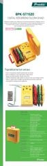Proskit 8Pk-St1520 Dijital Yer Direnç Ölçüm Cihazı 