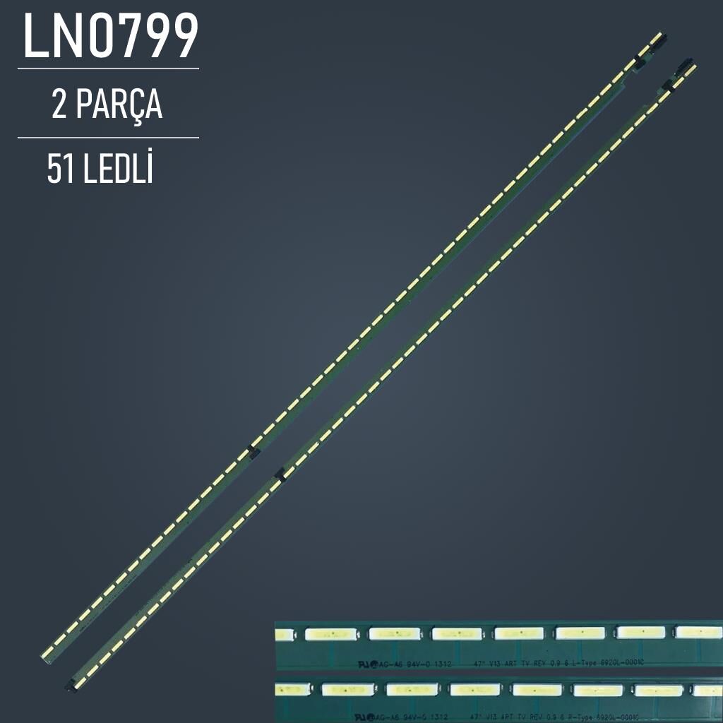 VESTEL 47PF9090 LED BAR , ARÇELİK A47-LS-9378 LED BAR , BEKO B47-LS-9378 LED BAR