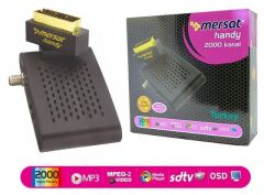 Mersat Handy Tkgs'Li  Mini Scart Sd Uydu Alıcısı