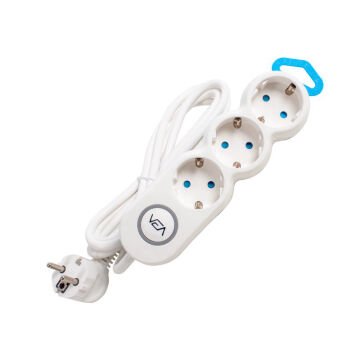 Vea VE2S3S 3'lü Anahtarlı 1.5 Metre Çoklu Priz