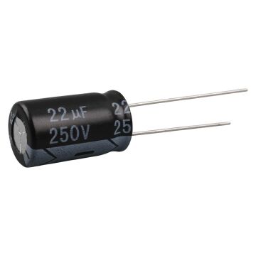 22/250 22Uf250V  12Mm X 13Mm