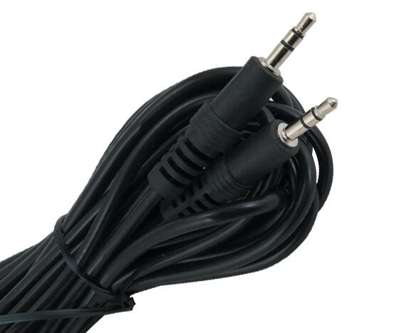 3.5 Mm Erkek/Erkek 5 Metre 3 Boğumlu Stereo Kablo