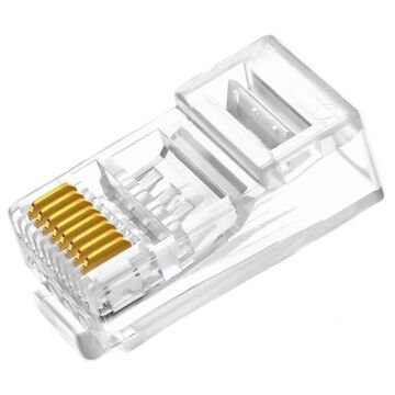 PowerMaster EZRJ45 Cat5-Cat6 Açık Uçlu Soket 8P-8C (100 Adet)