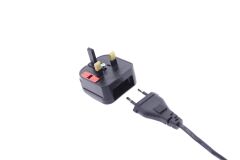 ECP BS5733 Euro to UK Plug (3A Fuse) - Avrupa - İngiliz Fiş Çevirici
