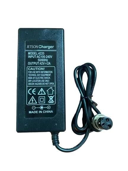 Onvo OV006 OV007 Modelleriyle Uyumlu 42V-2A Scooter Şarj Cihazı Jetson