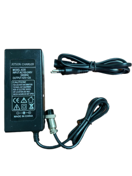 Onvo OV006 OV007 Modelleriyle Uyumlu 42V-2A Scooter Şarj Cihazı Jetson