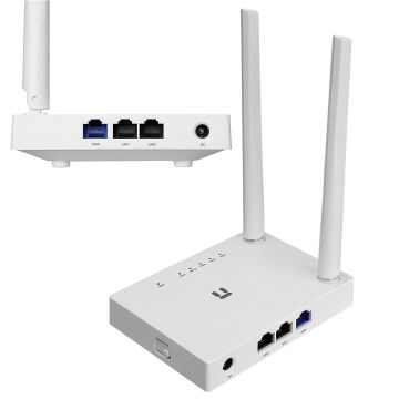 Netis W1 300 Mbps 2.4GHz Kablosuz Router - Repeater - Access Point - Wisp Smart