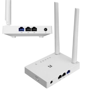 Netis W1 300 Mbps 2.4GHz Kablosuz Router - Repeater - Access Point - Wisp Smart
