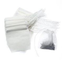 SUNUP SN-25931 8X10CM SICAK ÇAY POŞETİ FİLTRE SÜZGECİ ODUN HAMURUNDAN YAPILMIŞ (100LÜ PAKET)