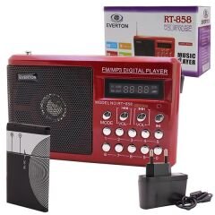 EVERTON RT-858 USB Lİ RADYO * MÜZİK KUTUSU USB/SD/FM/SW