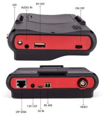 MAGBOX MG-4880 AHD+TVI+CVI+CVBS 8 MP DESTEKLİ KAMERA TEST CİHAZI (5 LCD EKRANLI)