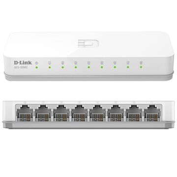 D-Link DES-1008c 10/100 Mbps 8 Port Ethernet Switch