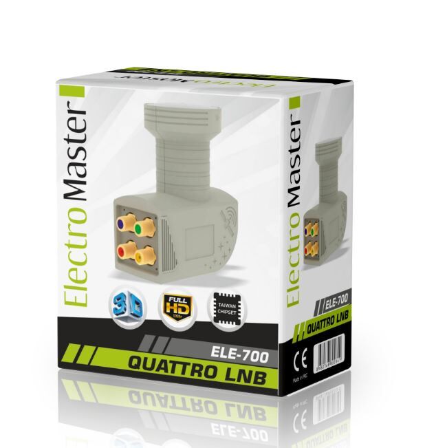 ElectroMaster ELE-700 Quattro Dörtlü Santral LNB