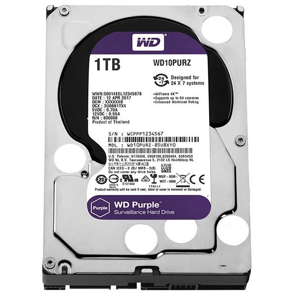 WESTERN DIGITAL WD10EURX 1 TB 5400RPM HARDDİSK