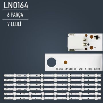 VESTEL 48UB8300 LED BAR ,TELEFUNKEN 48TU6020 LED BAR ,FINLUX 48FU610 LED BAR