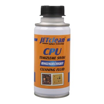 JetClean CPU-250 CPU Entegre Temizleme Sıvısı 250 mL - Bilgisayar ve Elektronik Parça Temizleyici