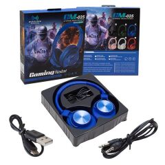 Powermaster GM-025 Gaming Oyuncu Mikrofonlu Kablosuz Kulaklık