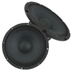 MagicVoice MV-0808 8'' 20cm 150 Watt Tekli Metal Kasa Oto Hoparlör (MV-3408 Amfi Uyumlu)