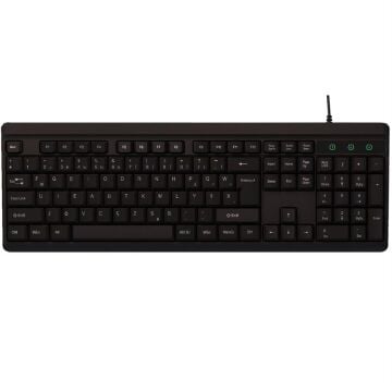 Everest KB-741F Siyah/Gri 2 Mt. Bakır Kablolu Multimedia Usb Türkçe F Klavye