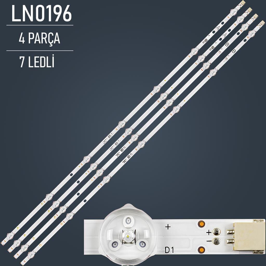 VESTEL 43FB5000 LED BAR, VESTEL 43FA7000 LED BAR, HI-LEVEL 43HL550 LED BAR, TOSHIBA 43L3763DAT LED BAR, TOSHIBA 43L2863DAT LED BAR, VESTEL 43FD7350 LED BAR