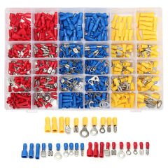 PowerMaster PM-25982 Muhtelif Ölçülerde Kablo Pabuç (480 Parça)