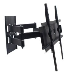 Powermaster PWR-H48 22''-55'' Çift Kollu Kilitli Hareketli Duvar Askı Aparatı