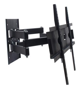 Powermaster PWR-H48 22''-55'' Çift Kollu Kilitli Hareketli Duvar Askı Aparatı