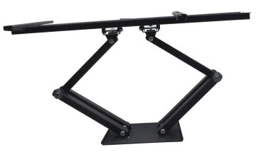 Powermaster PWR-H48 22''-55'' Çift Kollu Kilitli Hareketli Duvar Askı Aparatı