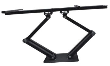 Powermaster PWR-H48 22''-55'' Çift Kollu Kilitli Hareketli Duvar Askı Aparatı
