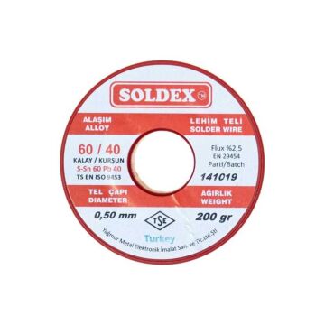 Soldex 200 Gr Lehim 0,50 Mm