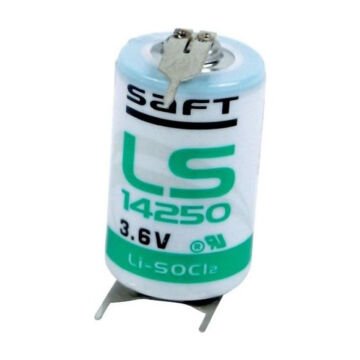 Saft Pil Kısa Puntalı 14250 Lityum 3.6v LI-SOCI2