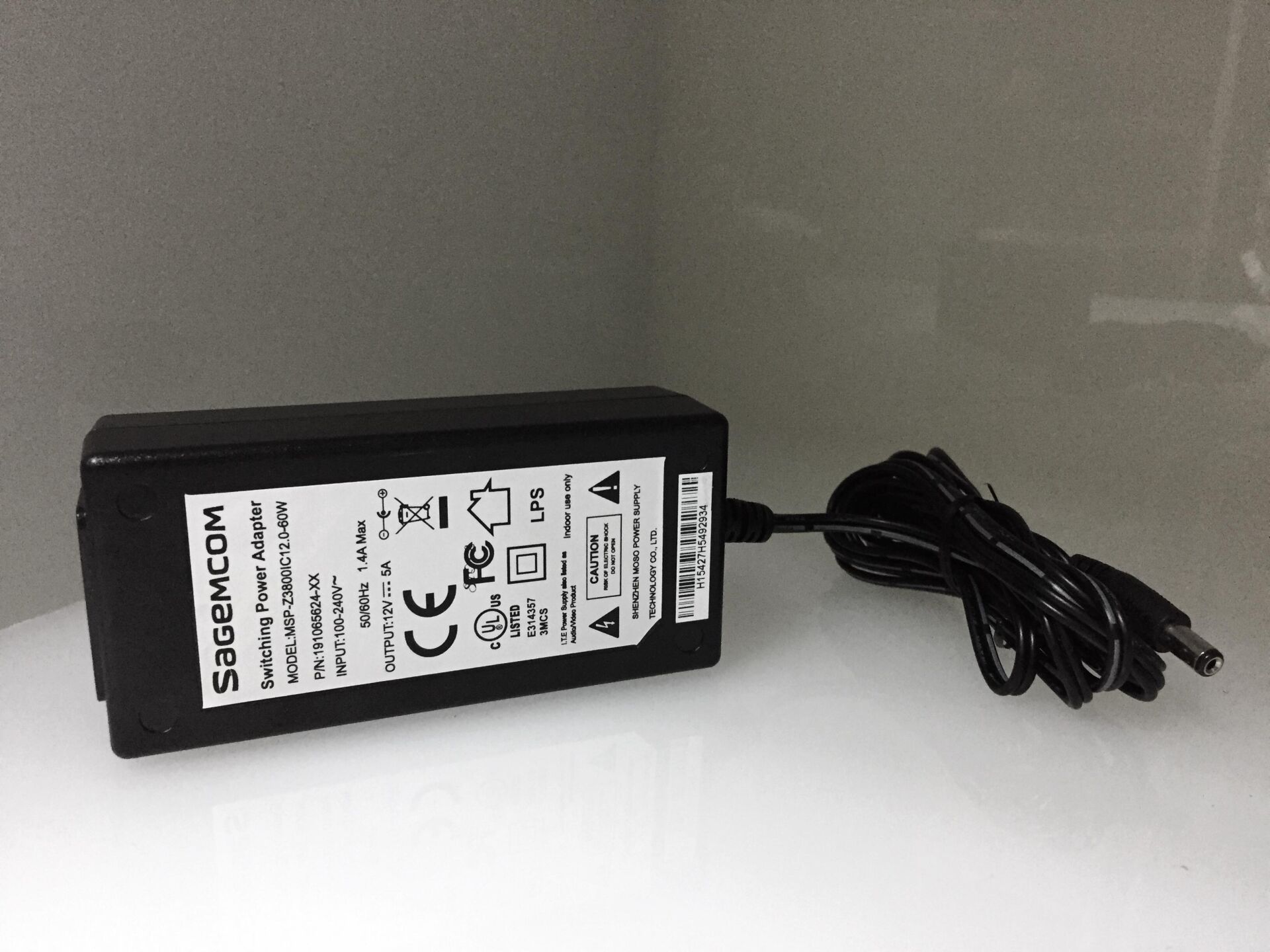 Sagemcom MSP-Z3800IC12.0-48W 100-240V AC Adaptör - Şarj Cihazı