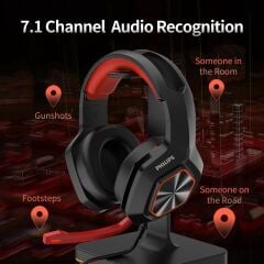 PHILIPS TAG3115 7.1 SURROUND MİKROFONLU USB UÇLU KULAK ÜSTÜ OYUNCU KULAKLIK