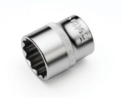 RETRA 1/2” Lokma Anahtar Kısa - 12 Köşe 11 mm