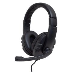 Hello 3.5 Mm Stereo Kablolu Ledli Mikrofonlu Siyah Gaming Oyuncu Kulaklık HL-5351
