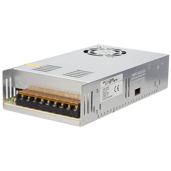 Powermaster PM-14070 12 Volt - 30 Amper - 360 Watt Fanlı Metal Kasa Adaptör