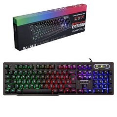 HIPER OLYMPOS Z5 RAINBOW GAMING METAL KASA USB OYUN KLAVYE