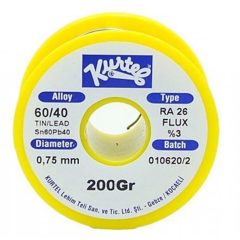 Kurtel 0.75 mm 200 gr Lehim 60/40