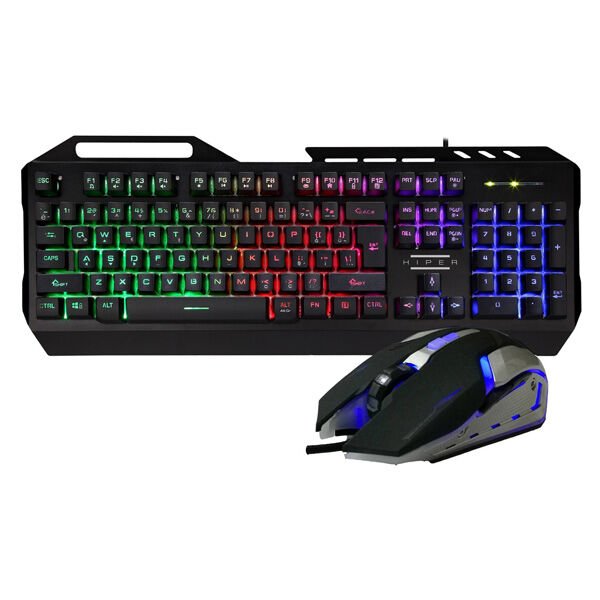 HIPER LOGOS V40 GAMING METAL KASA OYUNCU KLAVYE MOUSE SET