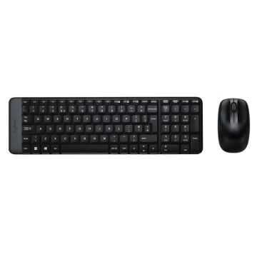 Logitech MK220 Q Tr Siyah Kablosuz Klavye Mouse Set