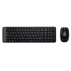 Logitech MK220 Q Tr Siyah Kablosuz Klavye Mouse Set