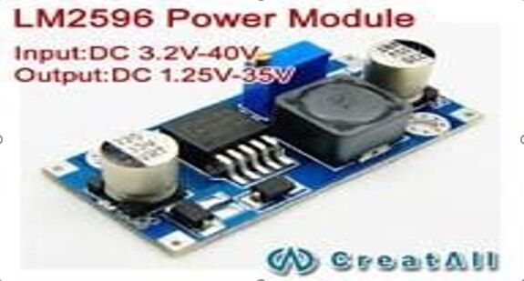 Weko CA-2596 Power Supply Modul LM2596 LM2596S DC/DC Ayarlanabilir Kademeli
