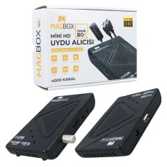 Magbox Homebox Full HD Uydu Alıcısı 4000 Kanal TKGS / Youtube / USB Destekli (Uzatma Display Gözlü)