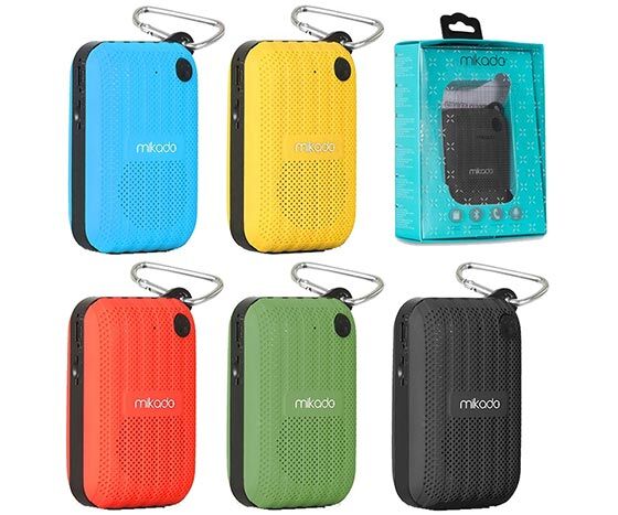 MIKADO MD-22BT SD+FM DESTEKLİ BLUETOOTH ŞARJLI HOPARLÖR (SARI*MAVİ*YEŞİL*KIRMIZI*SİYAH)