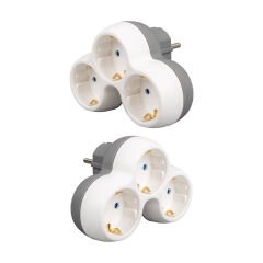 VEA VRM0103 250V 16A 3LÜ YONCA TİP SIVA ÜSTÜ GOLYAT PRİZ