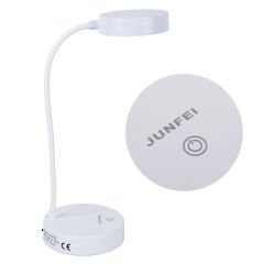 PowerMaster JF-1631 20 LED'li 2.5 Watt Şarjlı Esnek Masa Lambası - Dokunmatik ve USB Şarjlı