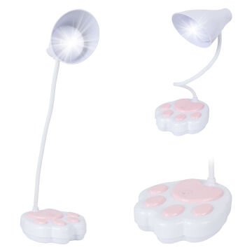 PowerMaster JF-1623 20 LED'li 2.5 Watt Şarjlı Esnek Masa Lambası (OM-114) - Dokunmatik ve USB Şarjlı