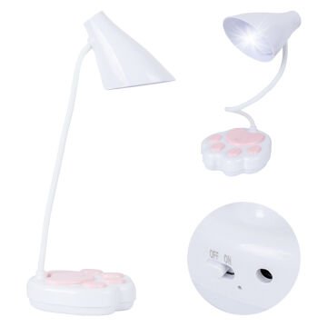 PowerMaster JF-1623 20 LED'li 2.5 Watt Şarjlı Esnek Masa Lambası (OM-114) - Dokunmatik ve USB Şarjlı